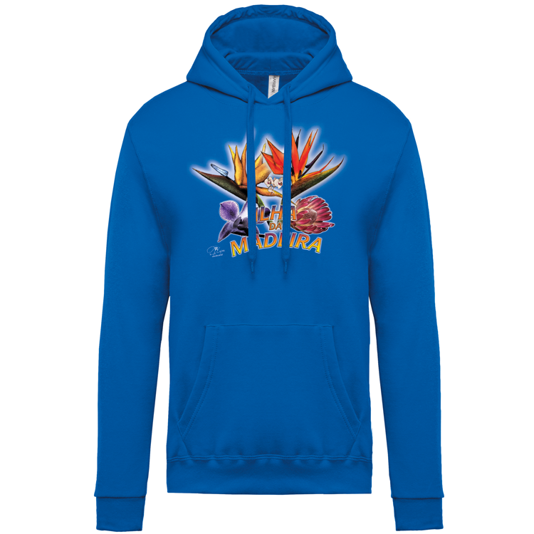 Sweatshirt Kariban com Capuz Estrelícias