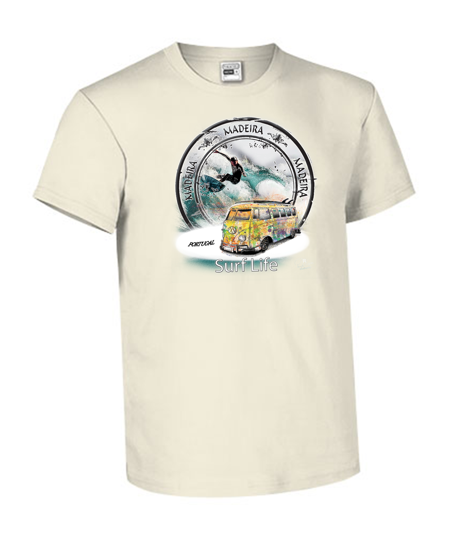 T-shirt Kids Surf Life Ilha da Madeira