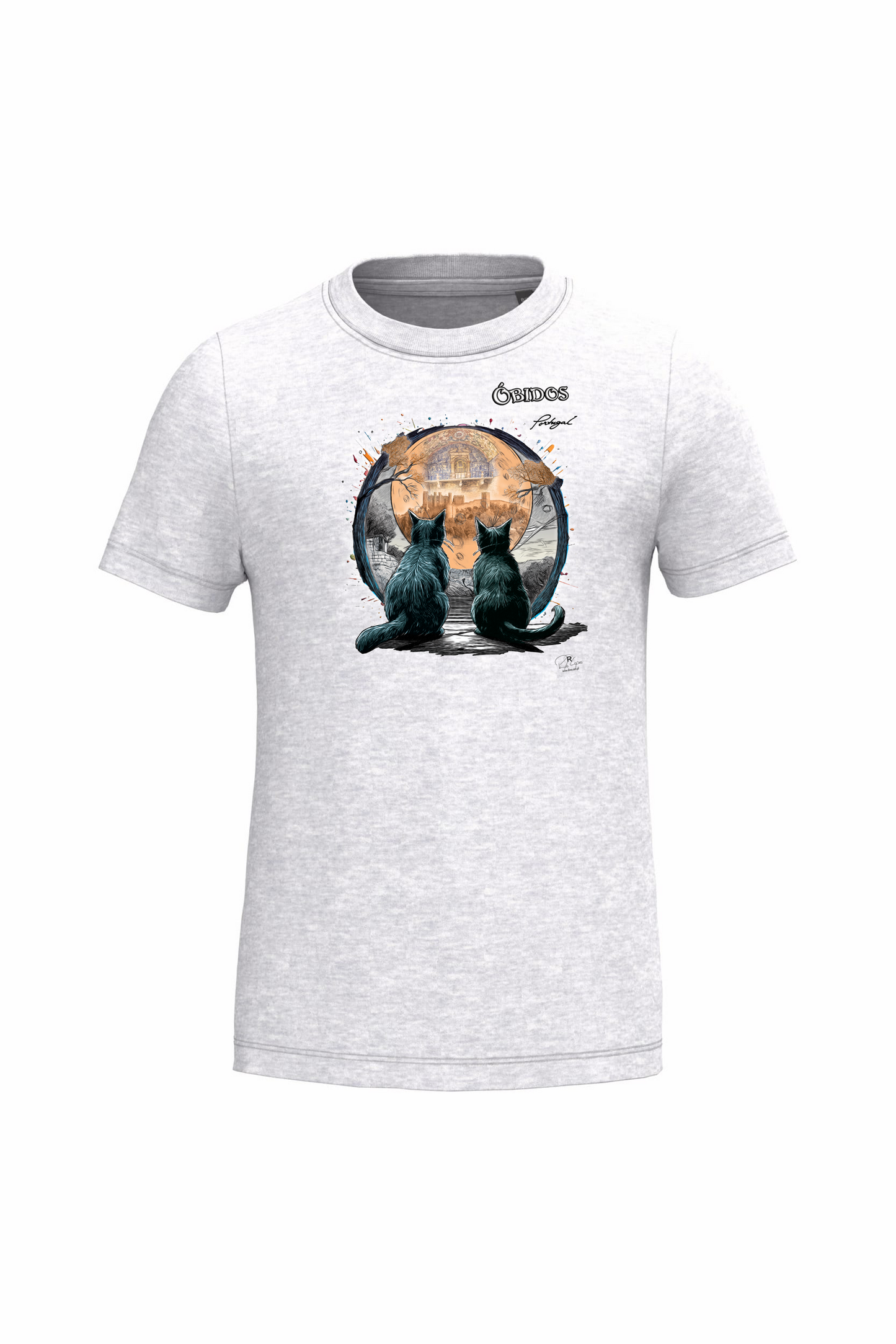 T-shirt de Criança Kariban Luar Óbidos