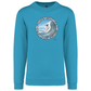 Sweatshirt Kariban sem Capuz Monster Waves 2 Costa da Caparica