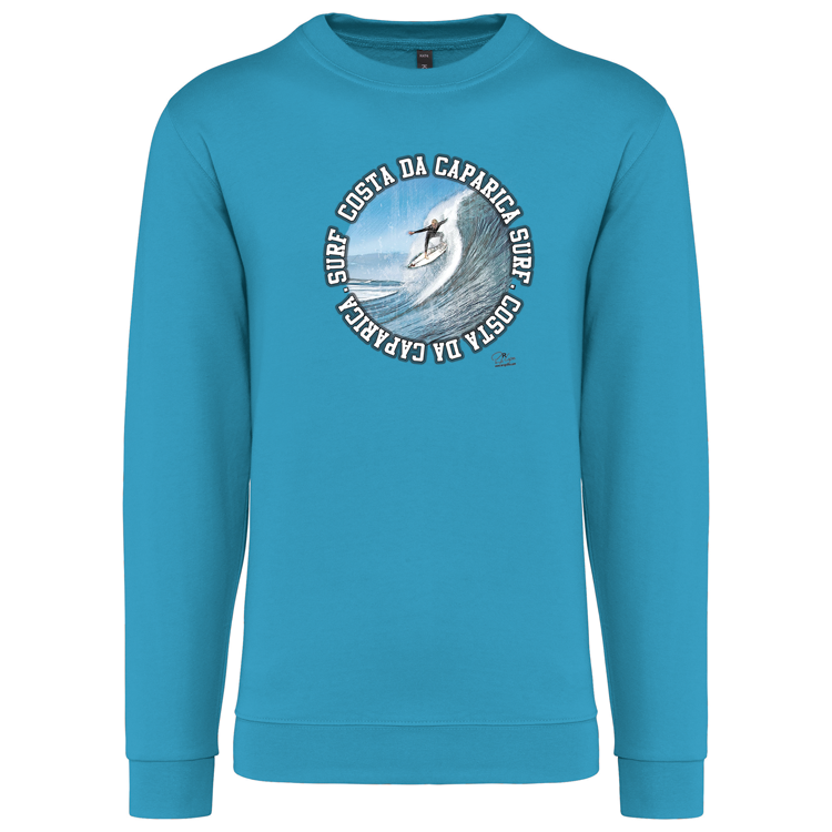 Sweatshirt Kariban sem Capuz Monster Waves 2 Costa da Caparica