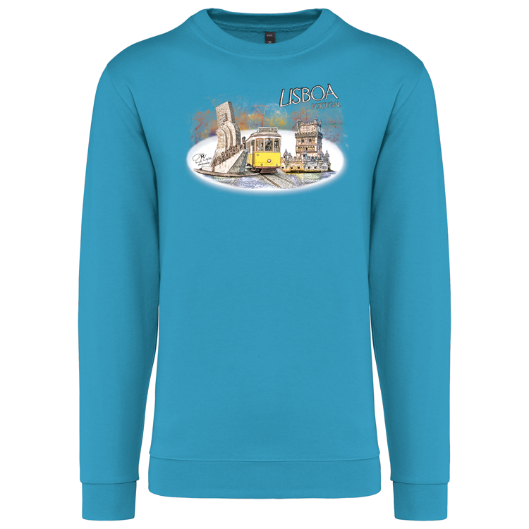 Sweatshirt Kariban sem Capuz Monumentos Belém