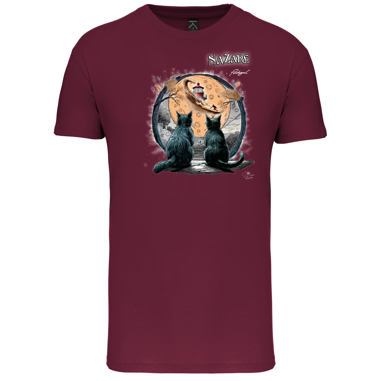 T-Shirt Algodão Biológico Luar Nazaré