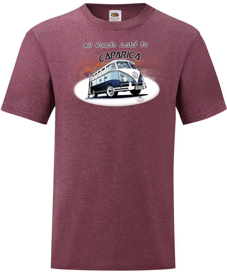 T-shirt All Roads Lead to Costa da Caparica
