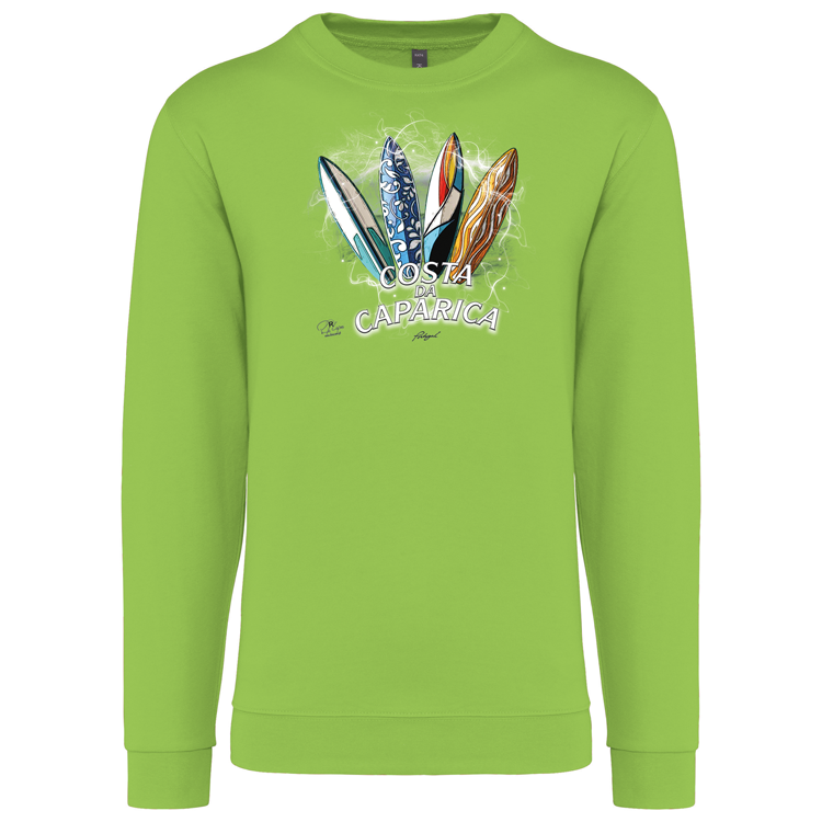 Sweatshirt Kariban sem Capuz Surfboards Costa da Caparica