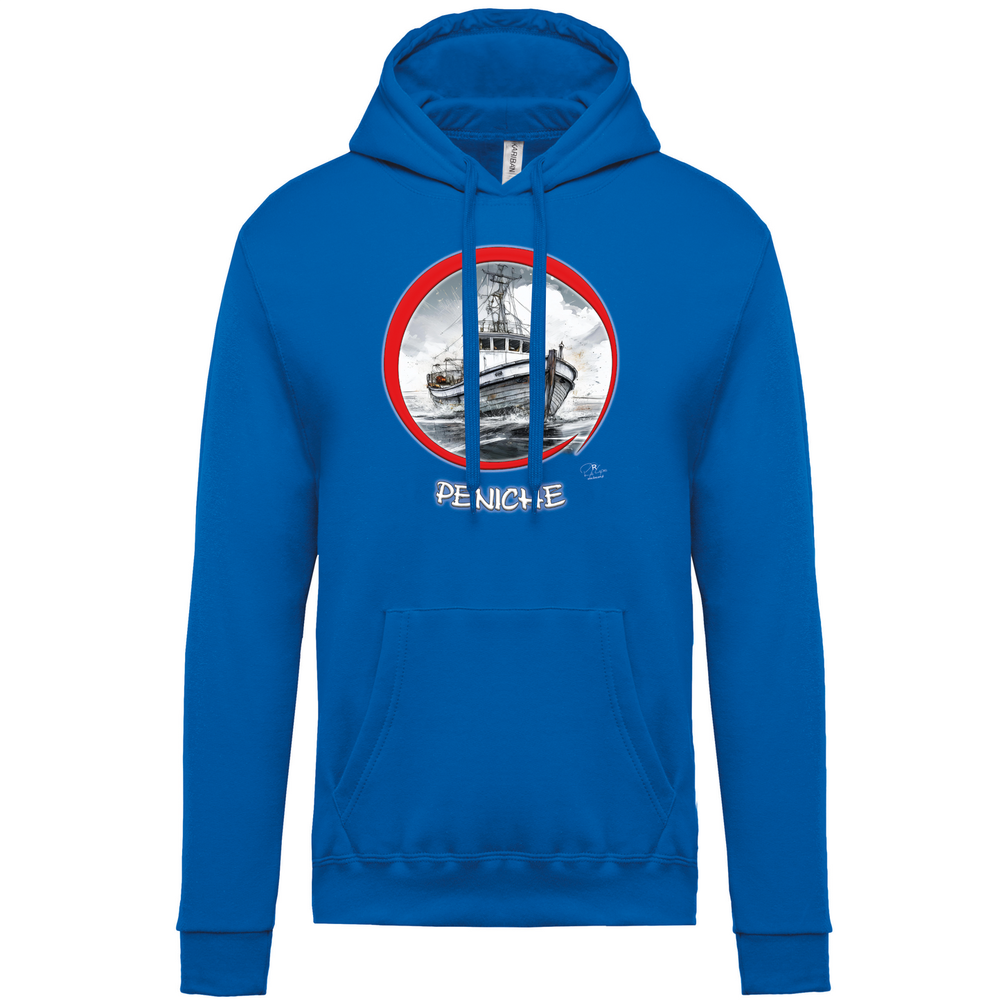 Sweatshirt Kariban com Capuz Traineira Peniche