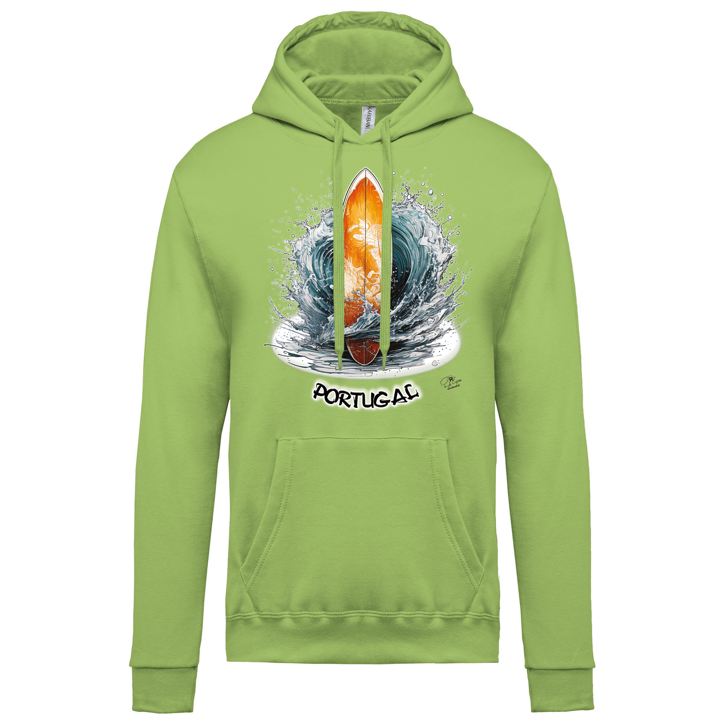 Sweatshirt Kariban com Capuz Prancha Portugal