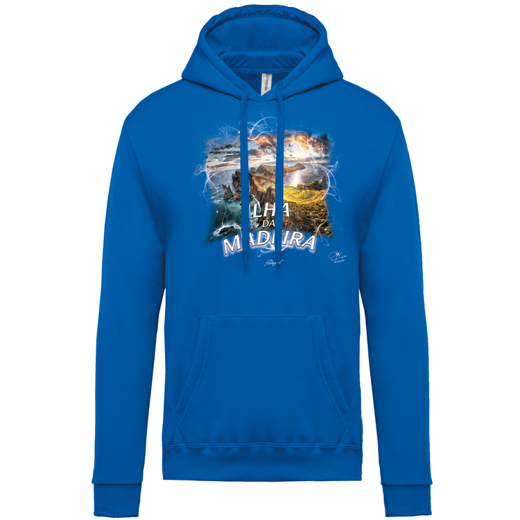 Sweatshirt Kariban com Capuz Ponta de São Lourenço