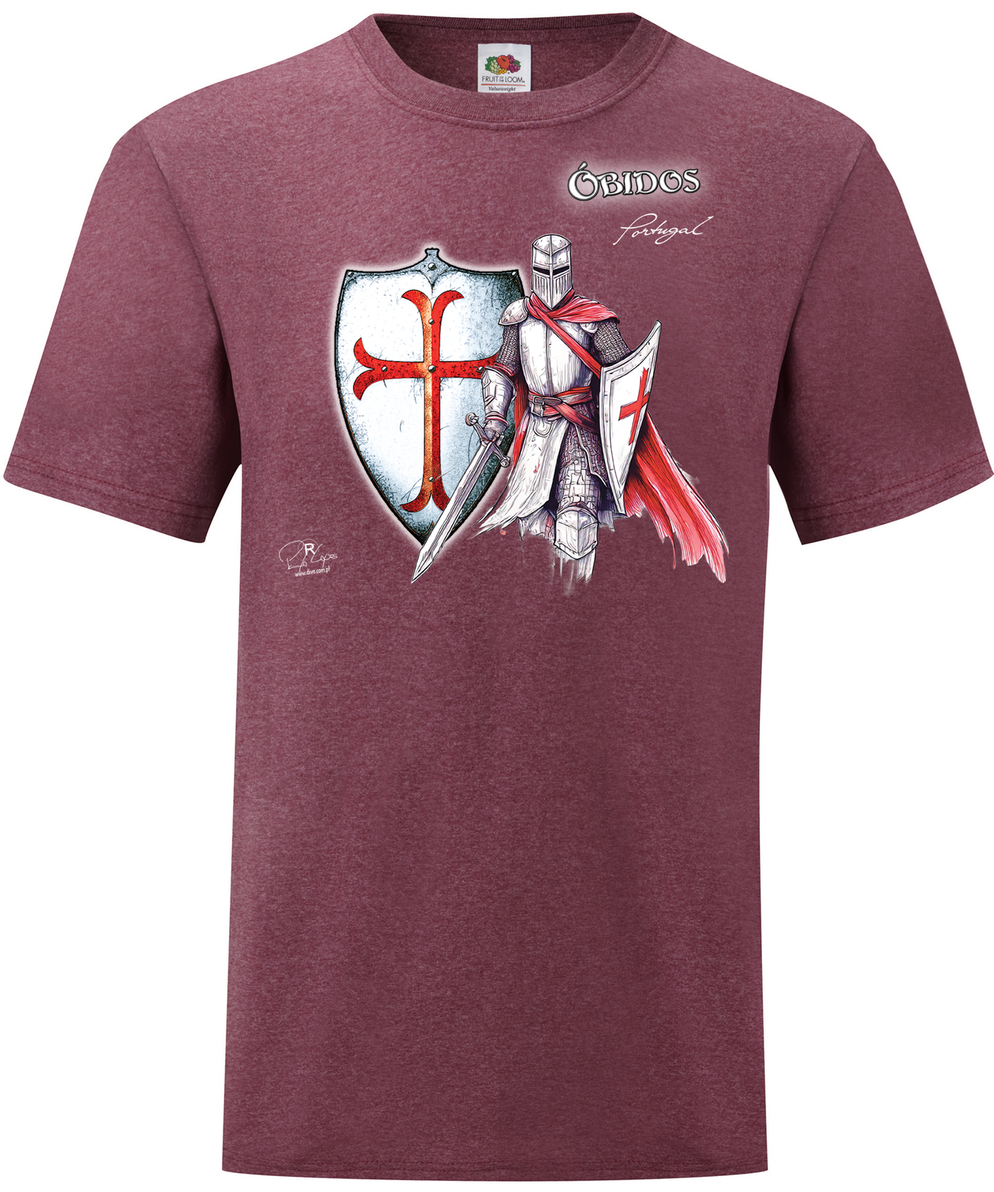 T-shirt Templário Óbidos