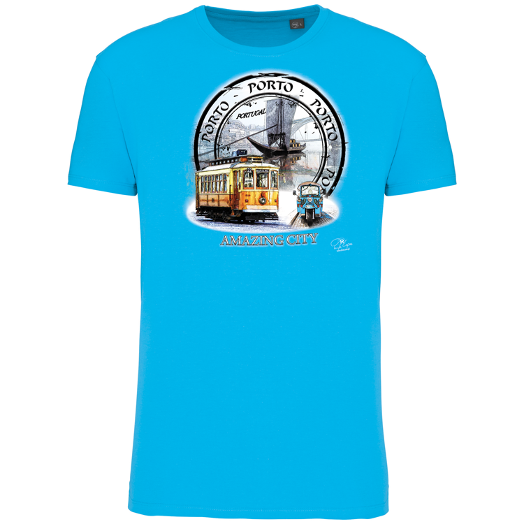 T-Shirt Algodão Biológico Amazing City Porto