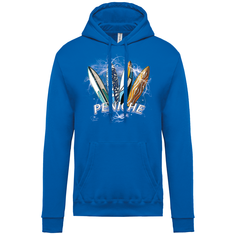 Sweatshirt Kariban com Capuz Surfboards Peniche