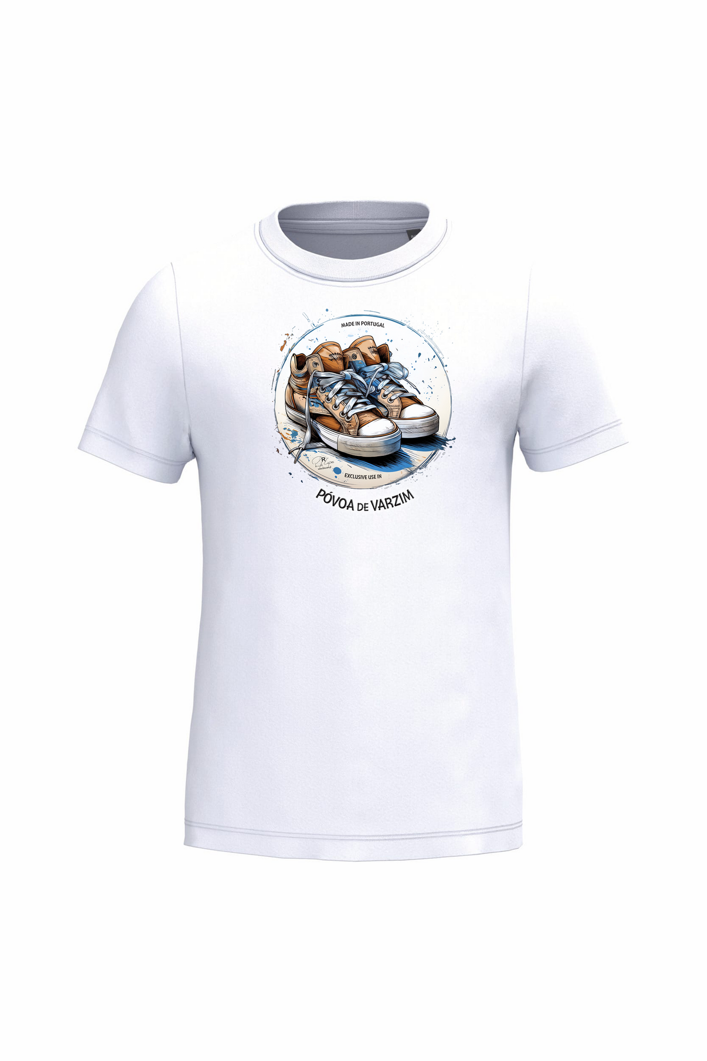 T-shirt de Criança Kariban Exclusive Póvoa de Varzim