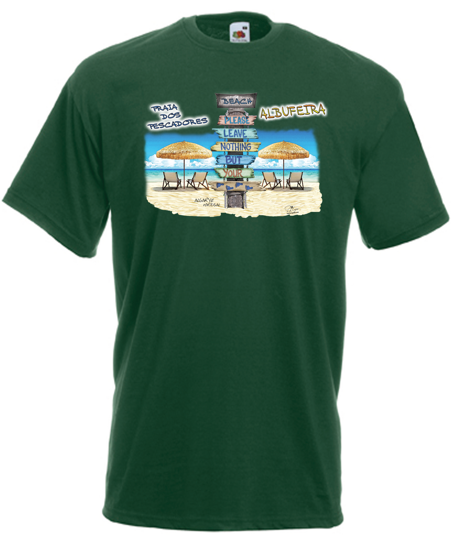 T-shirt Pegadas Albufeira