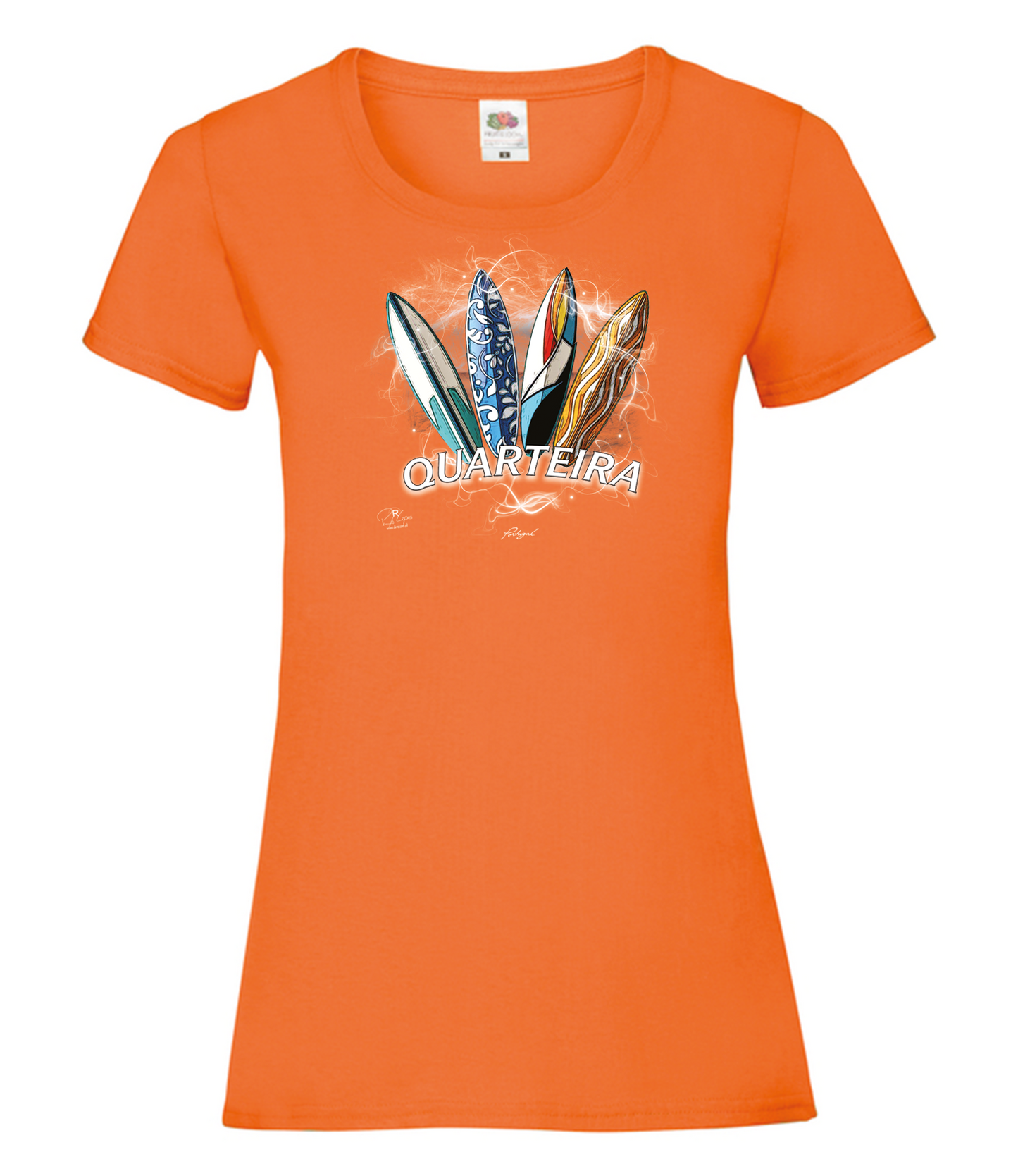 T-shirt Senhora Surfboards Quarteira