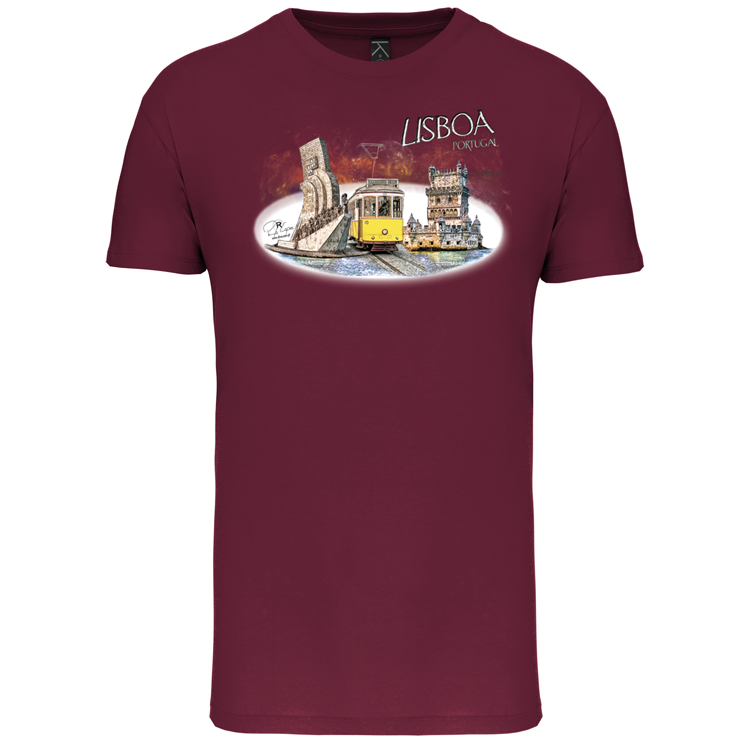 T-Shirt Algodão Biológico Monumentos Belém