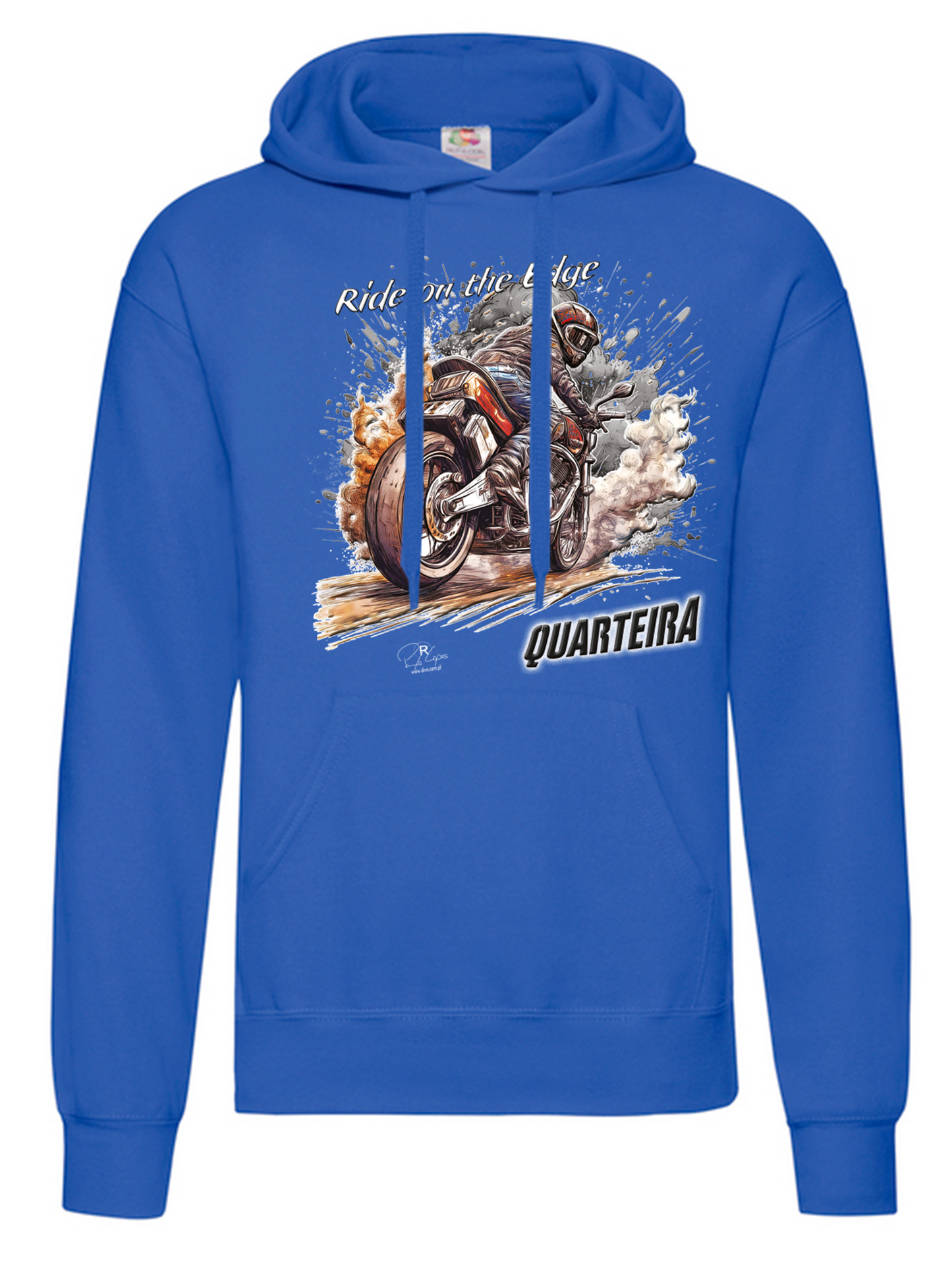 Sweatshirt Surfboards Ride on the Edge Quarteira