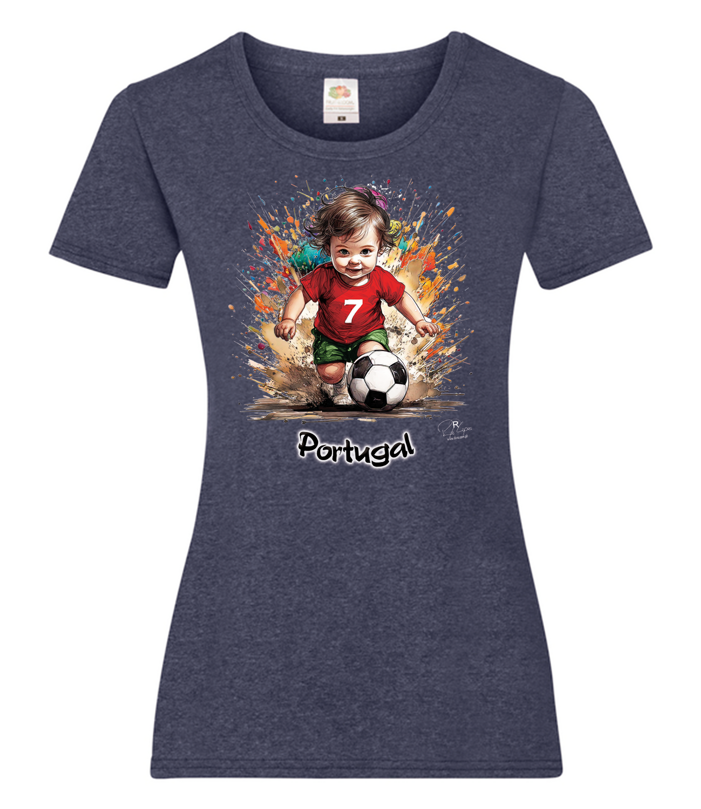 T-shirt Senhora 7 Portugal