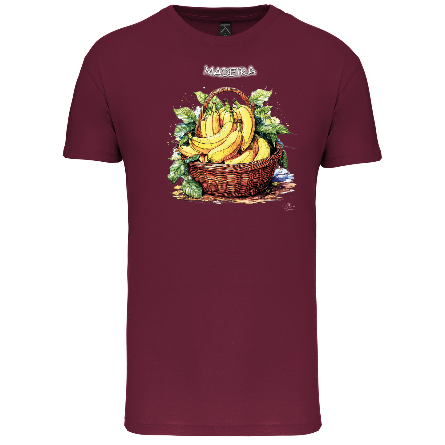 T-Shirt Algodão Biológico Cesto Bananas