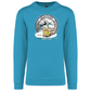 Sweatshirt Kariban sem Capuz Surf Life Quarteira