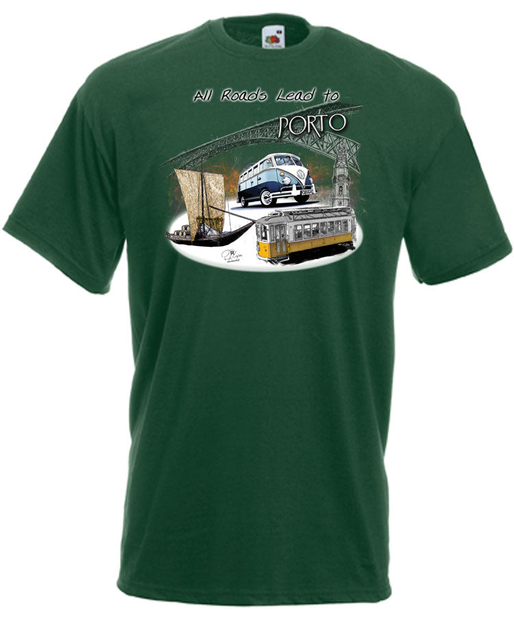 T-shirt All Roads Lead to Porto