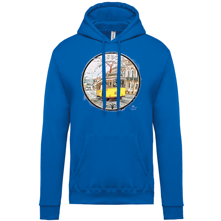Sweatshirt Kariban com Capuz Calçada do Combro