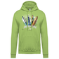 Sweatshirt Kariban com Capuz Surfboards Albufeira