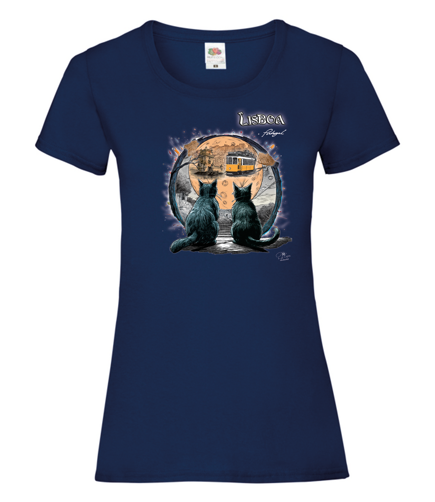 T-shirt Senhora Luar Lisboa