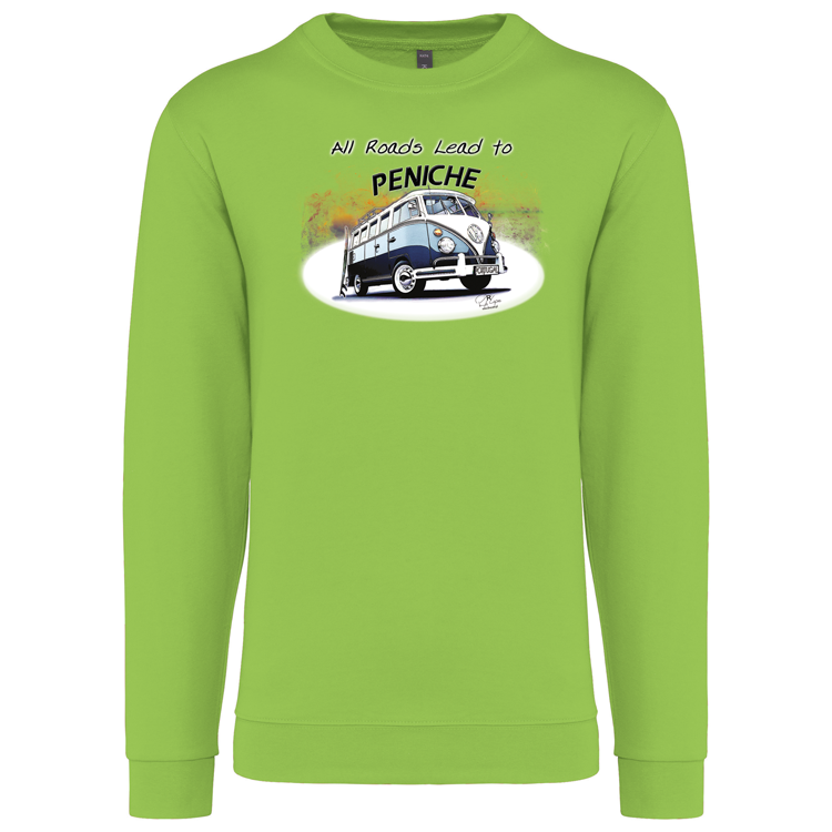Sweatshirt Kariban sem Capuz All Roads Lead to Peniche
