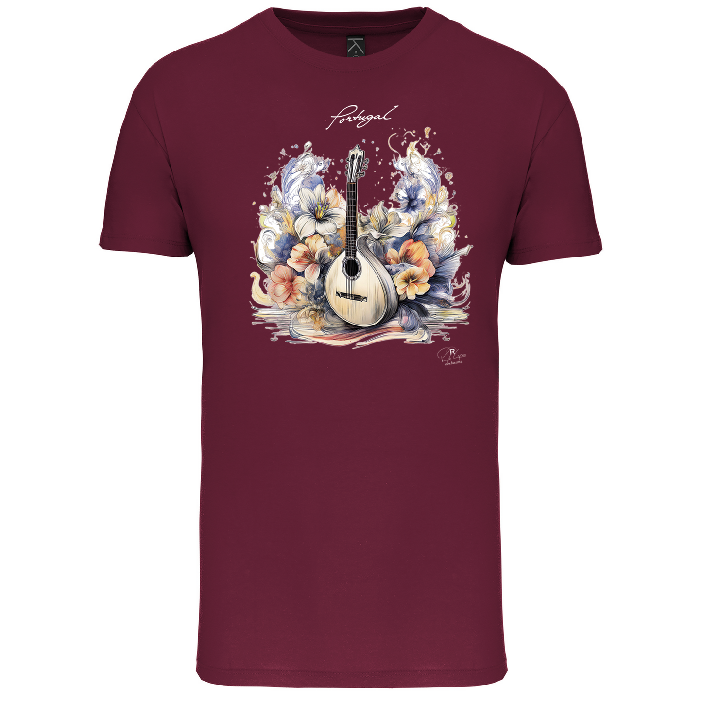 T-Shirt Algodão Biológico Guitarra Portuguesa