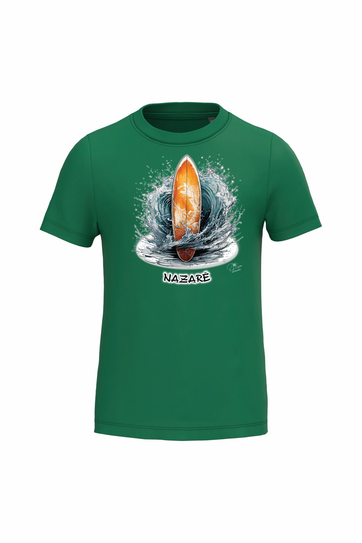 T-shirt de Criança Kariban Prancha Nazaré