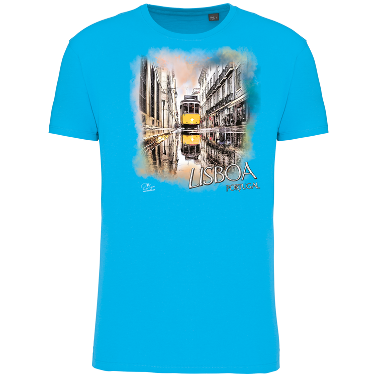 T-Shirt Algodão Biológico Espelho Lisboa