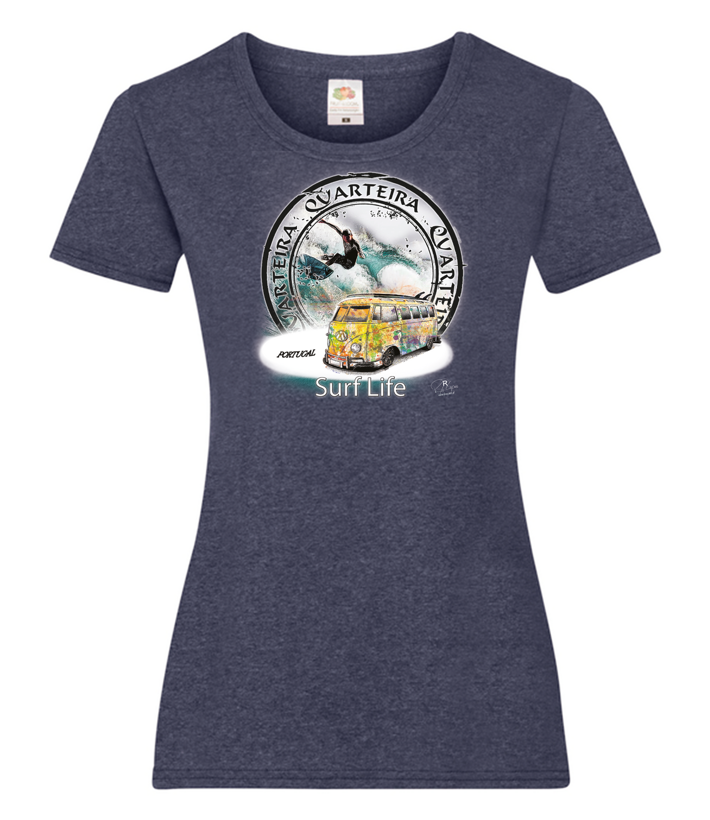 T-shirt Senhora Surf Life Quarteira