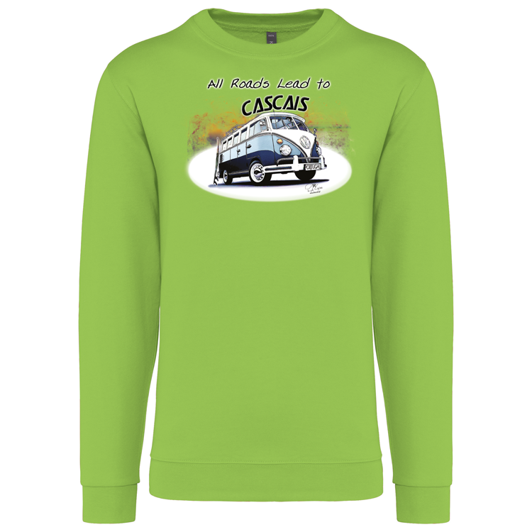 Sweatshirt Kariban sem Capuz All Roads Lead to Cascais