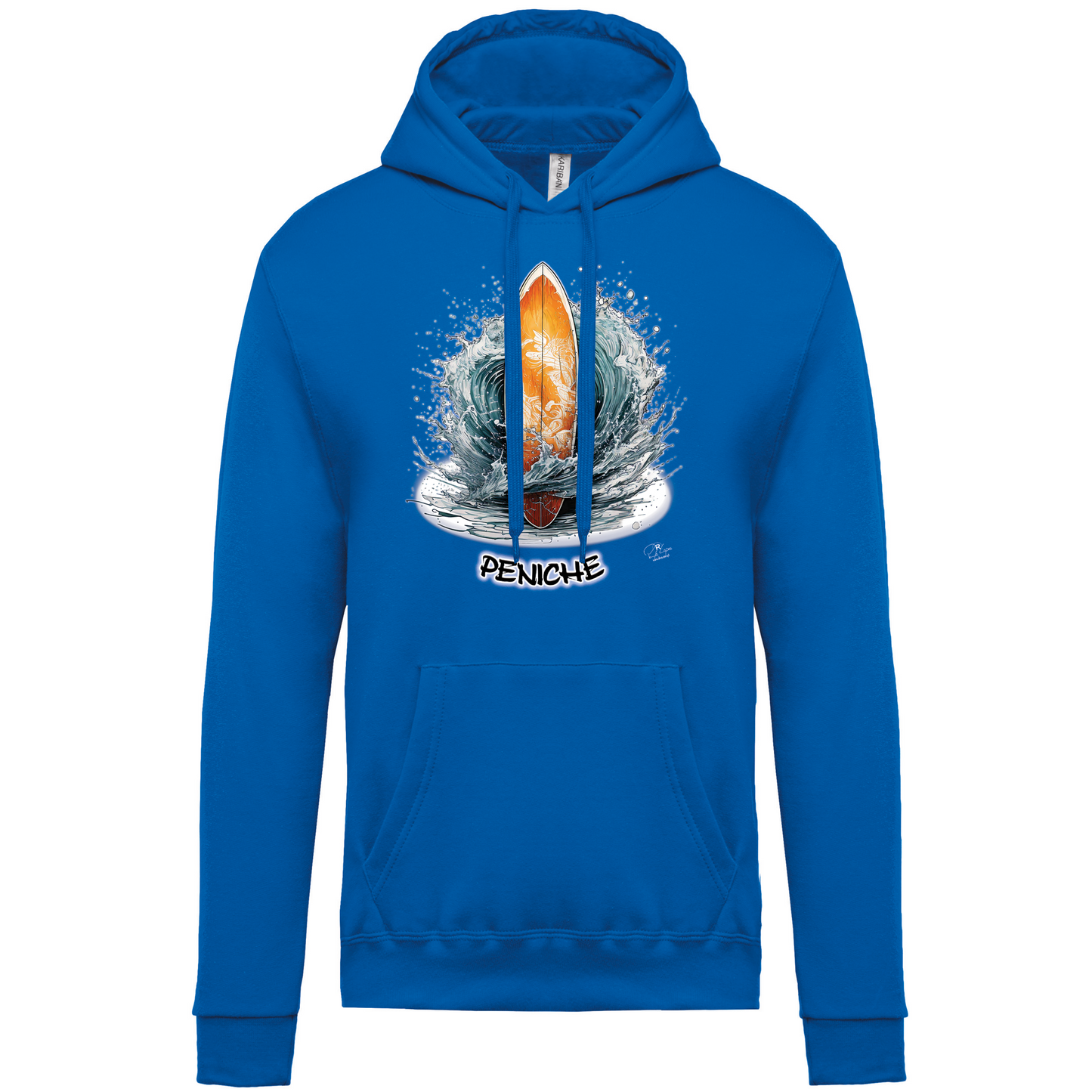 Sweatshirt Kariban com Capuz Prancha Peniche