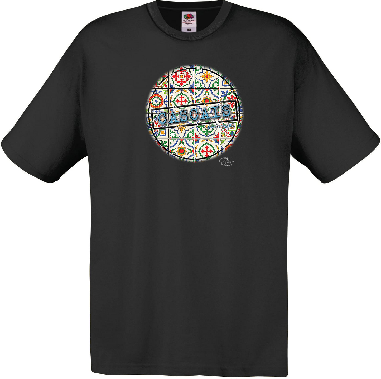 T-shirt Fruit of the Loom, Original 145g, Pin Cascais