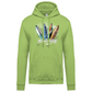 Sweatshirt Kariban com Capuz Surfboards Nazaré