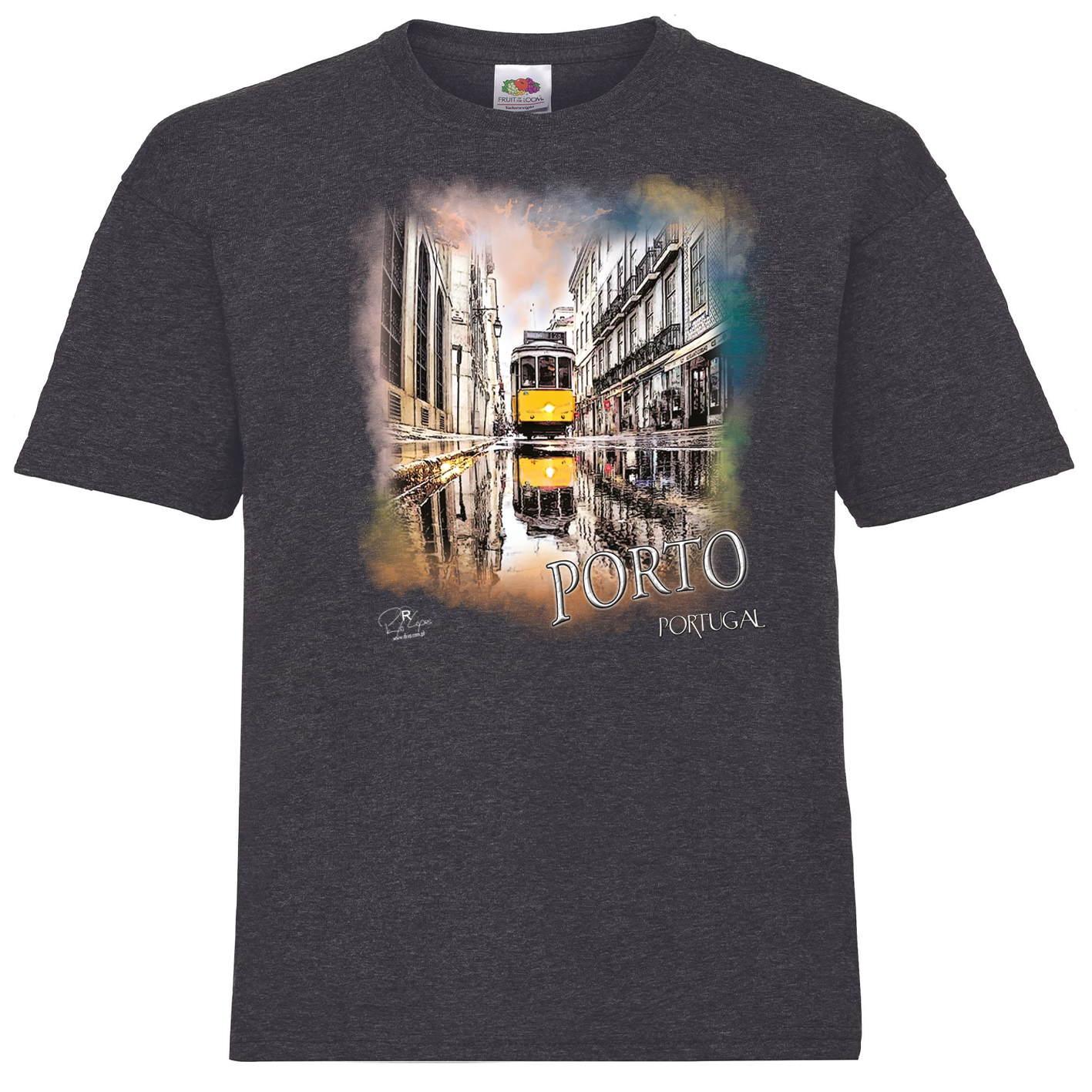 T-shirt Fruit of the Loom Kids Espelho lp