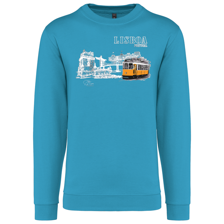 Sweatshirt Kariban sem Capuz Monumentos Lisboa