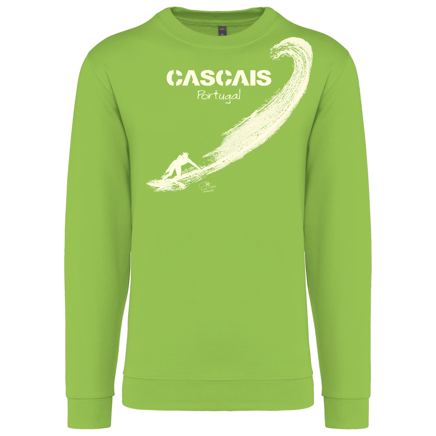 Sweatshirt Kariban sem Capuz Surf Cascais