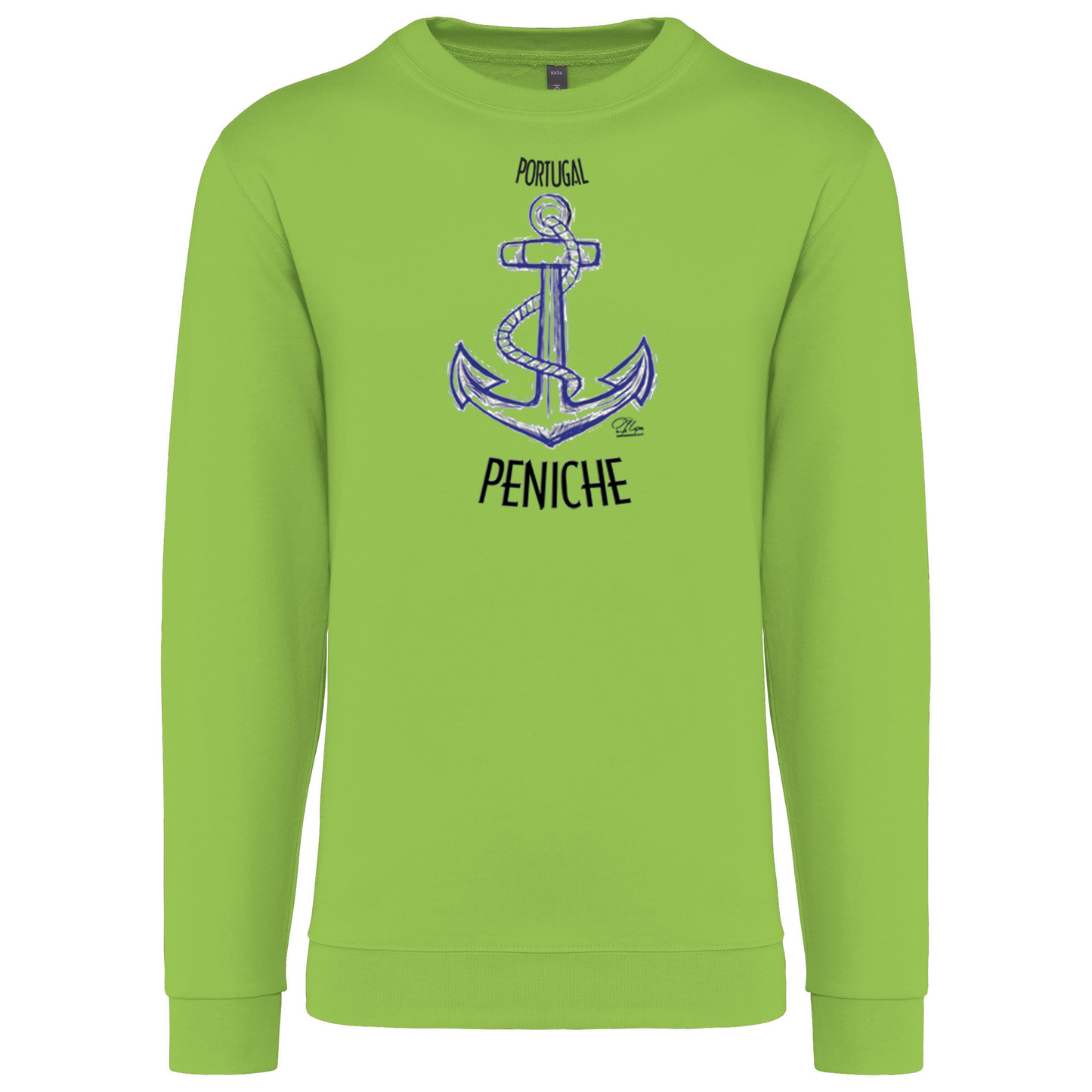 Sweatshirt Kariban sem Capuz Âncora Peniche