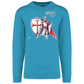 Sweatshirt Kariban sem Capuz Templário Óbidos