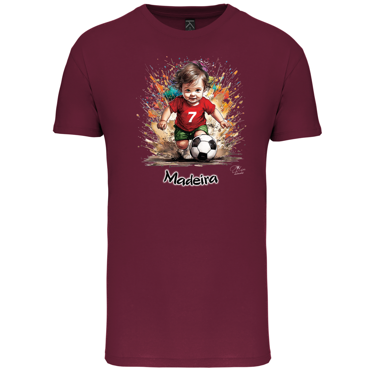 T-Shirt Algodão Biológico 7 Madeira