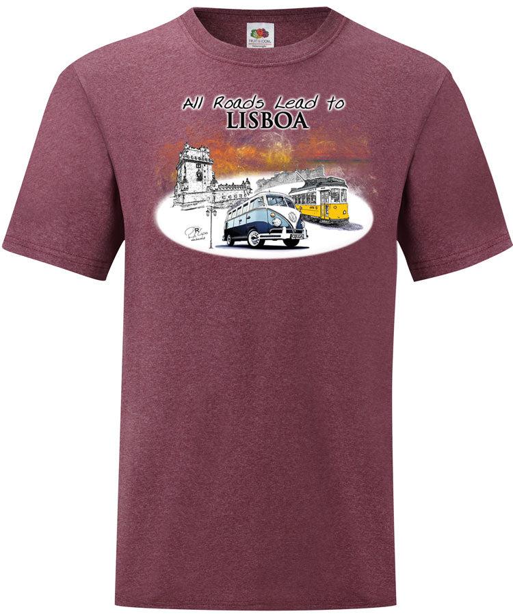 T-shirt All Roads Lead to Lisboa