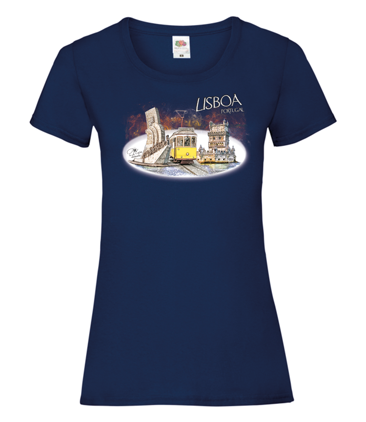 T-shirt Senhora Monumentos Belém
