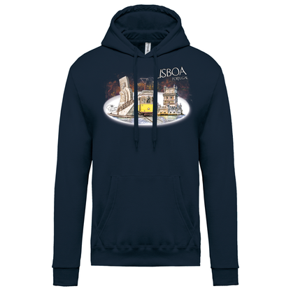 Sweatshirt Kariban com Capuz Monumentos Belém