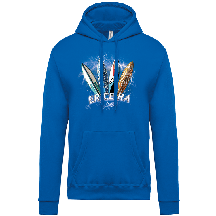 Sweatshirt Kariban com Capuz Surfboards Ericeira