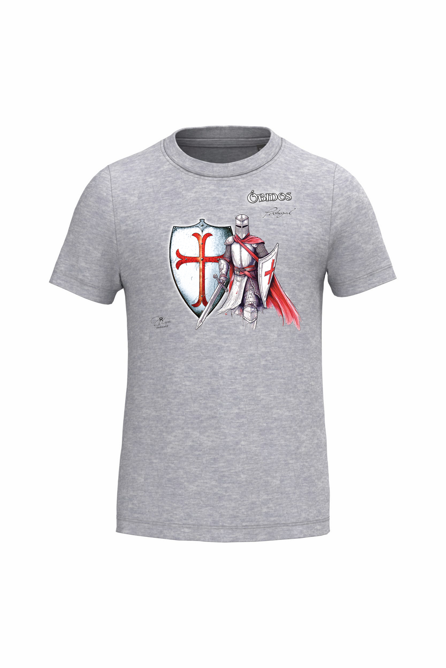 T-shirt de Criança Kariban  Templários