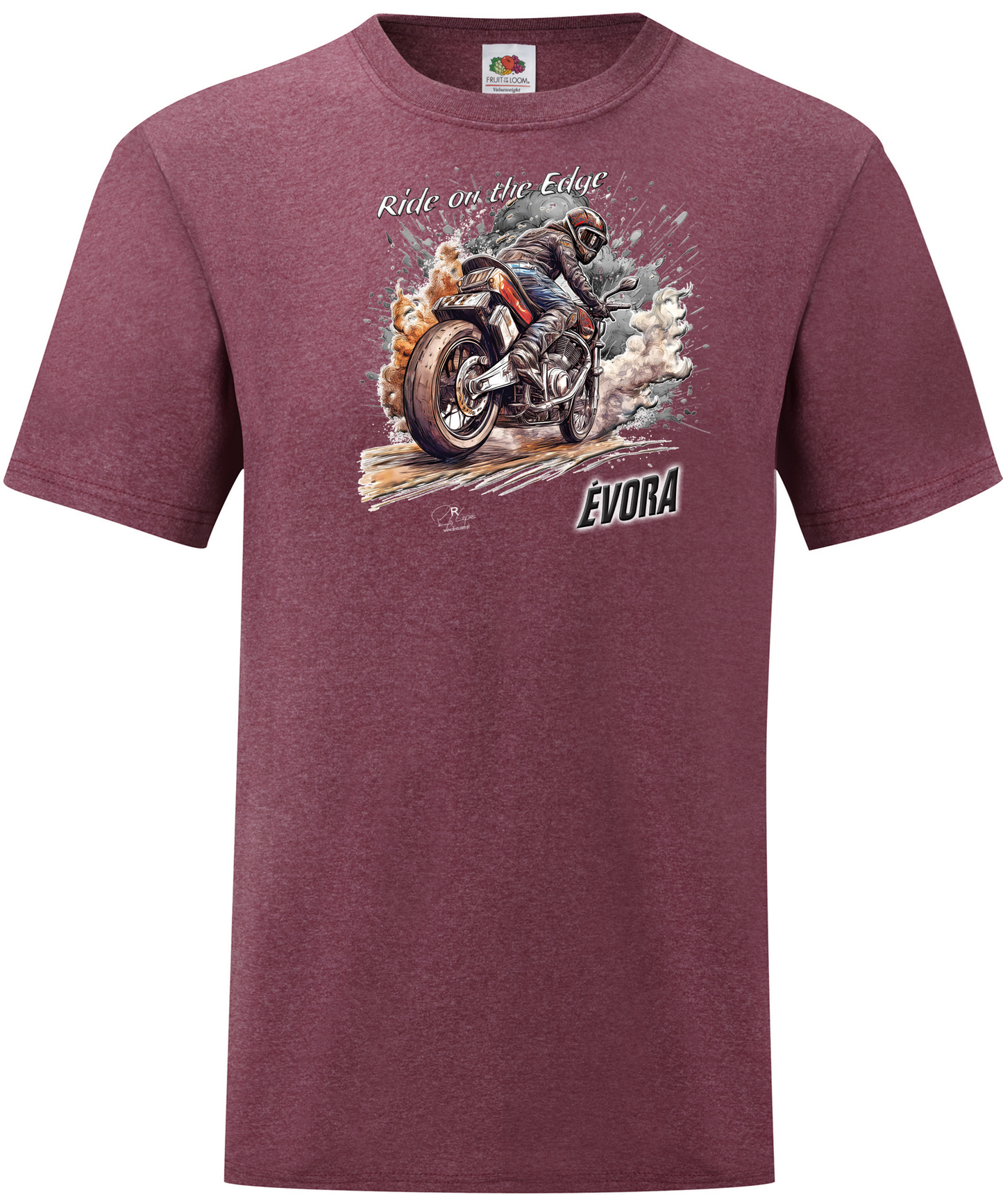 T-shirt Ride on the Edge Évora