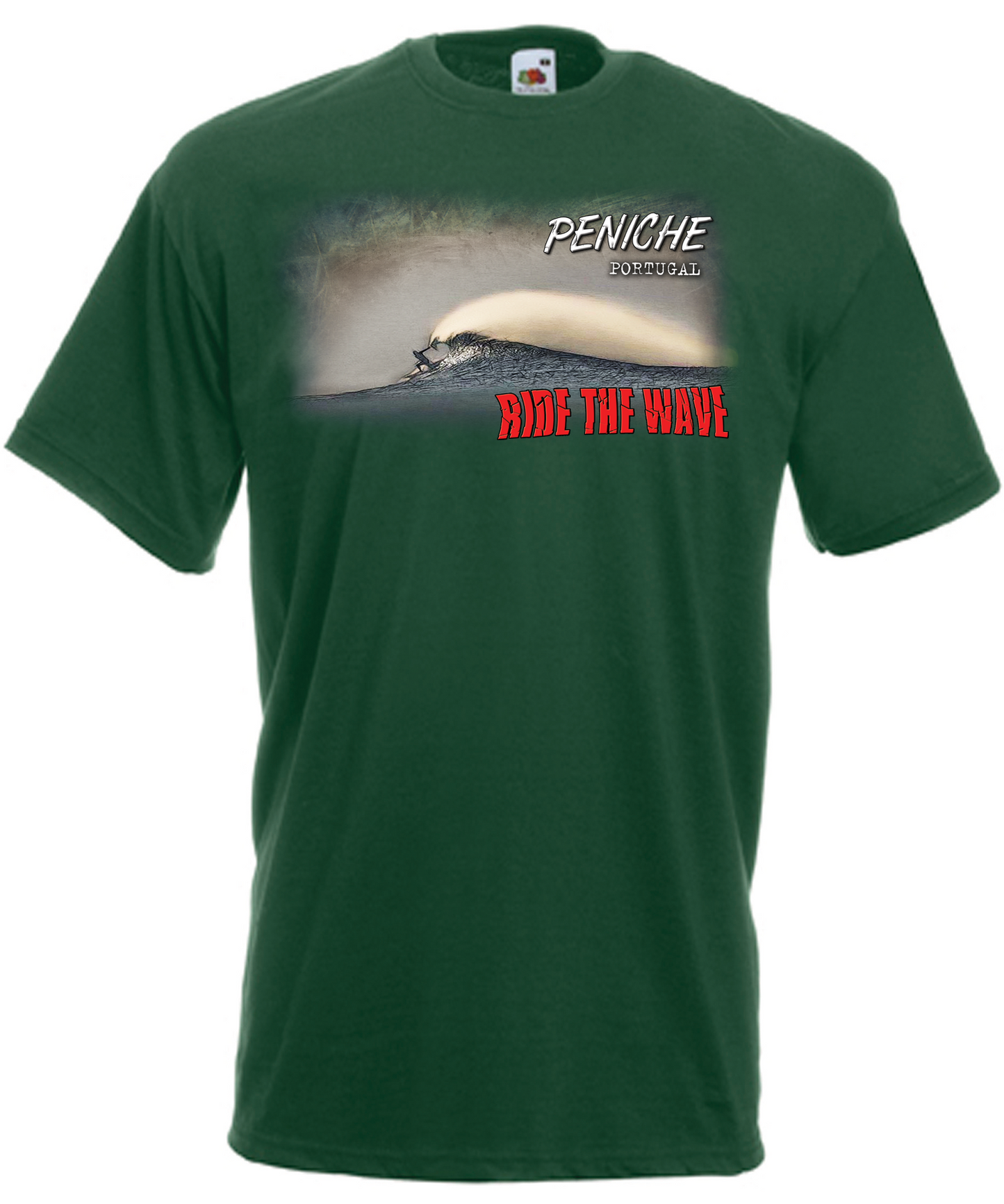 T-shirt Ride the Wave Peniche