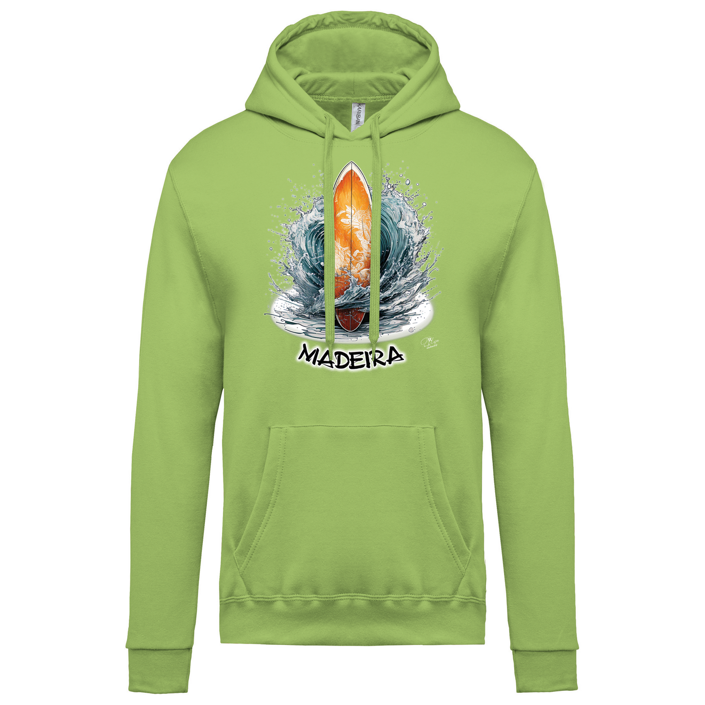 Sweatshirt Kariban com Capuz Prancha Madeira